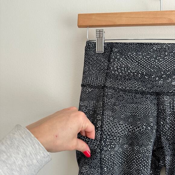 Lululemon Fast & Free 7/8 Tight II *Nulux 25" Meisai White Black 4 - Picture 8 of 10